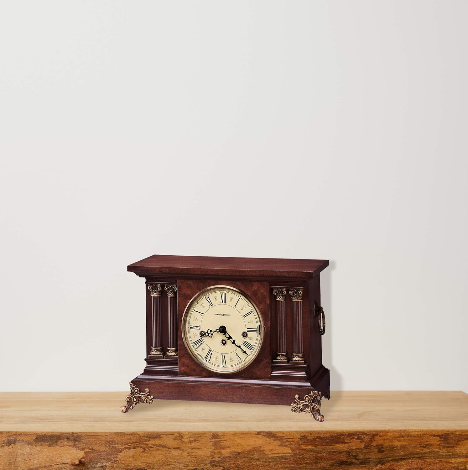 Chapel Lodge　家型置時計　Made in ENGLAND　インテリア Amazon.com: Howard Miller Circa Mantel Clock - Vintage Wooden